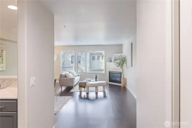 Entry into the condo.