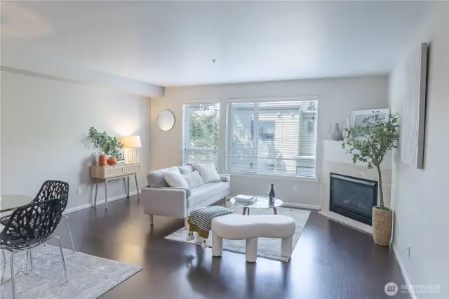 Large living room.