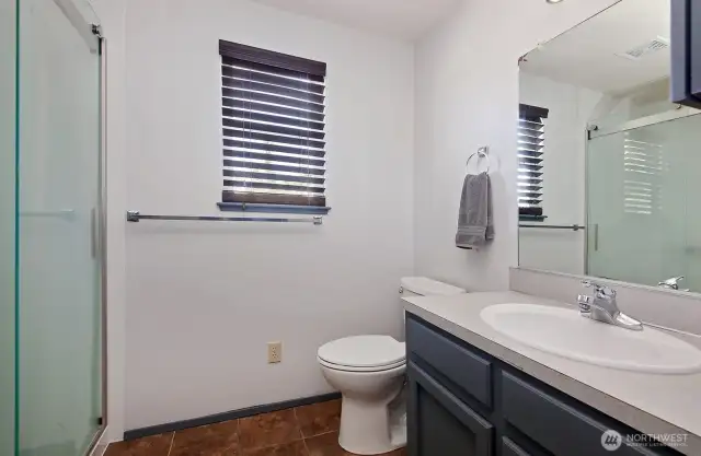 Primary walk-in shower added in 2022
