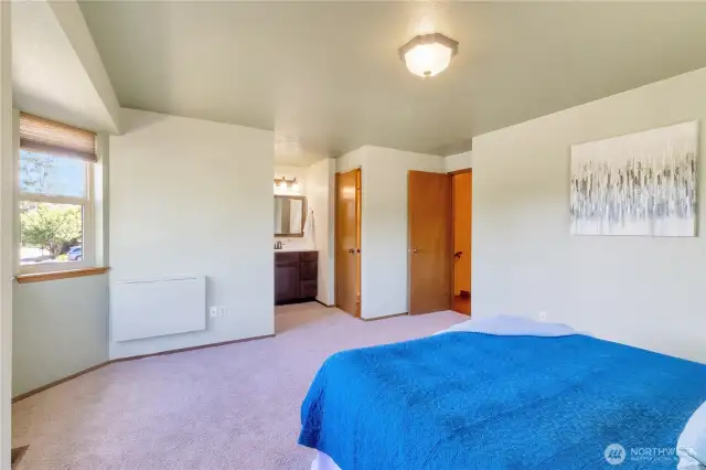 New carpet in all of the bedrooms.