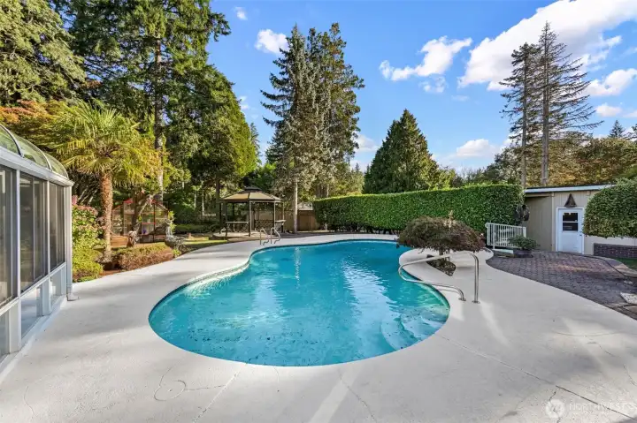 Bright, open, and ready for poolside living