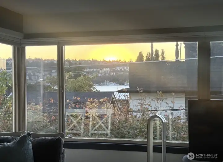Sunset from Livingroom