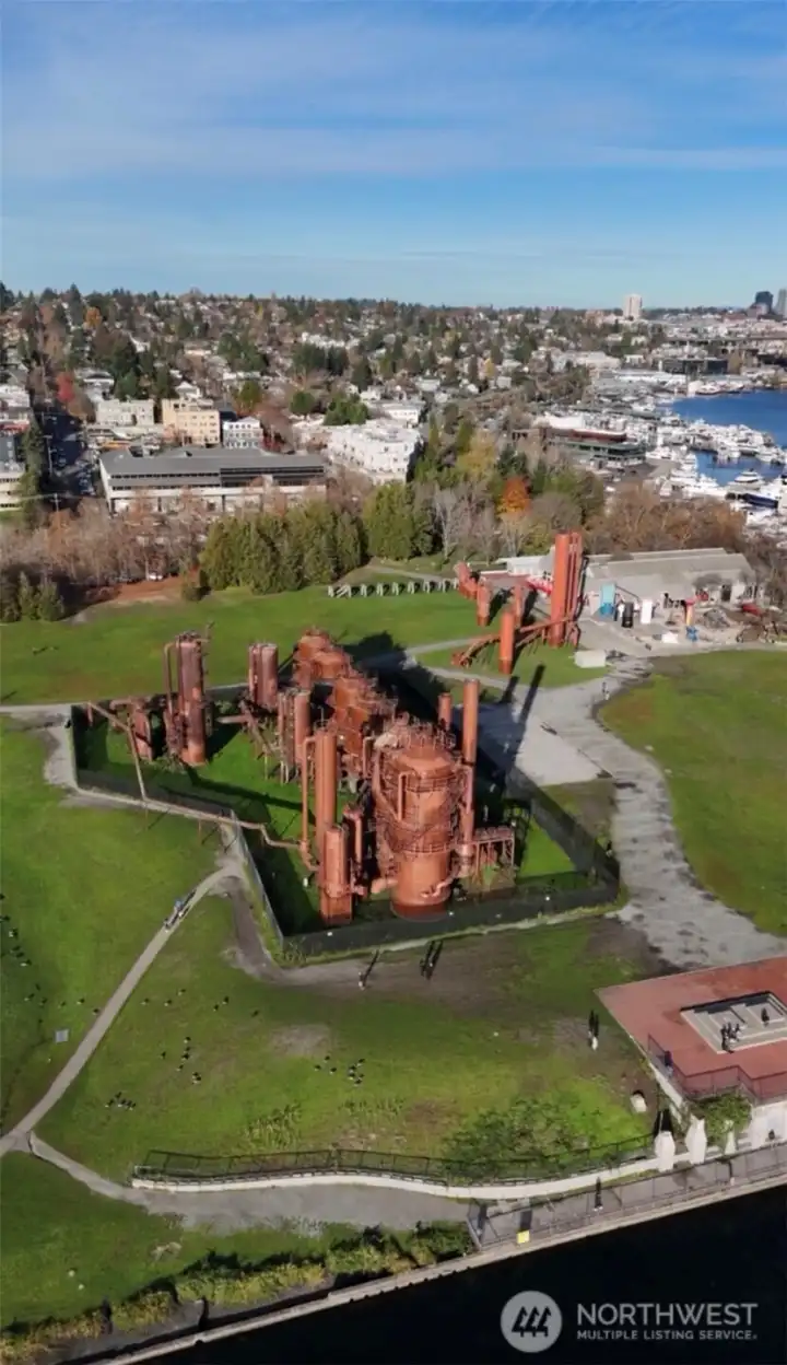 Gas Works Park Across The Water