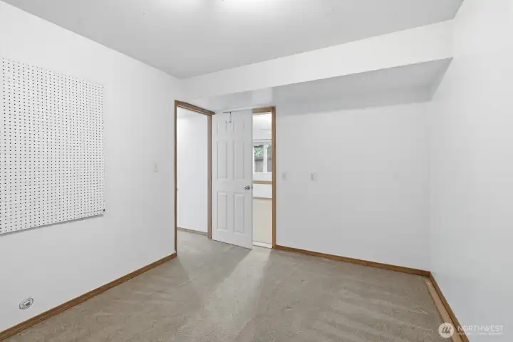 Bedroom #2 on lower level