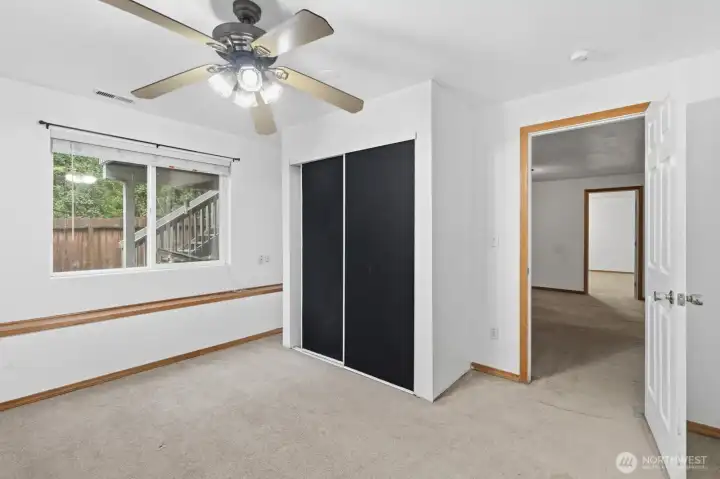 Bedroom #3 on lower level