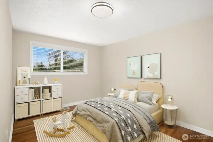 2nd bedroom, top floor