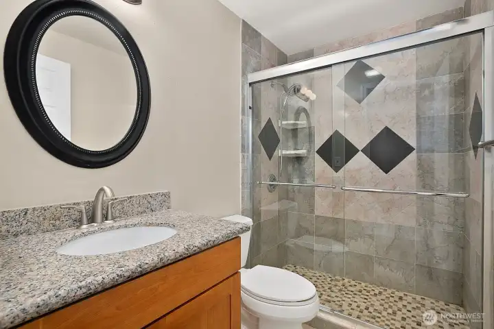 Basement 3/4 bathroom
