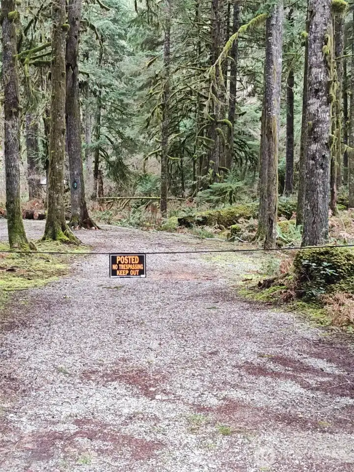 Entrance of property