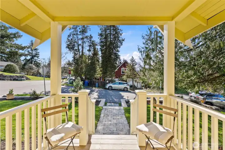 Brand new landscaping includes Roman pavers, walls, lighting, and irrigation. This home is situated on a quiet street yet is just a short stroll to downtown Steilacoom.