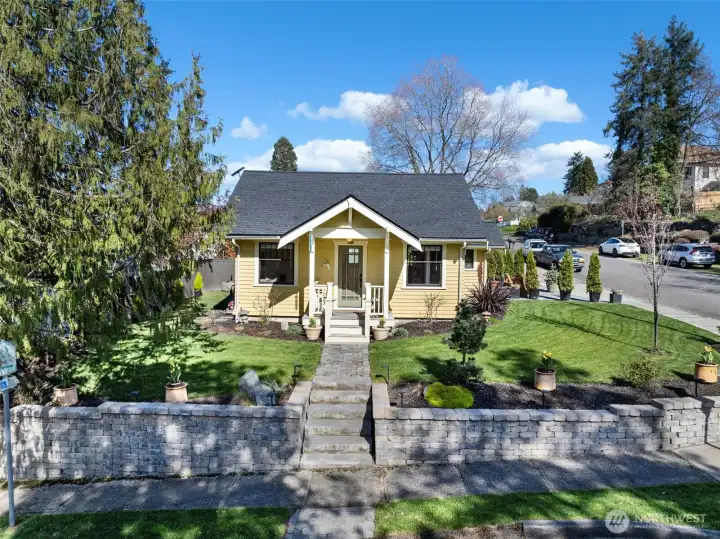 What a delightful place to call home in the middle of historic Steilacoom, WA, where homes rarely come on the market.
