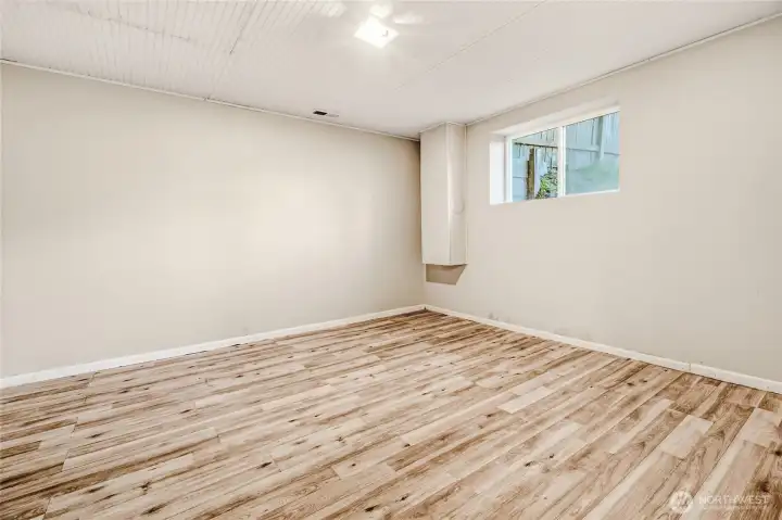 Another Bedroom in basement.