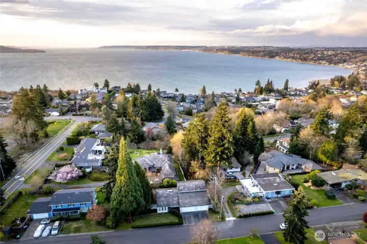 Walking distance to beach.