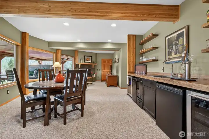 Fantastic Lower Level Family Room