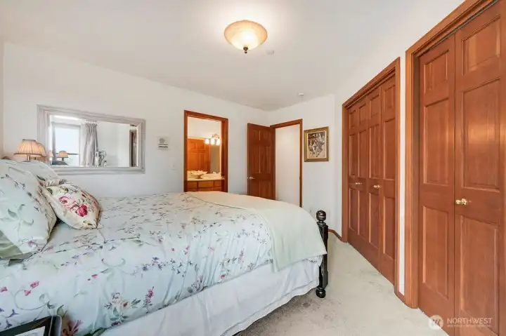 Third bedroom with access to full bath. Intercom system through out the home.