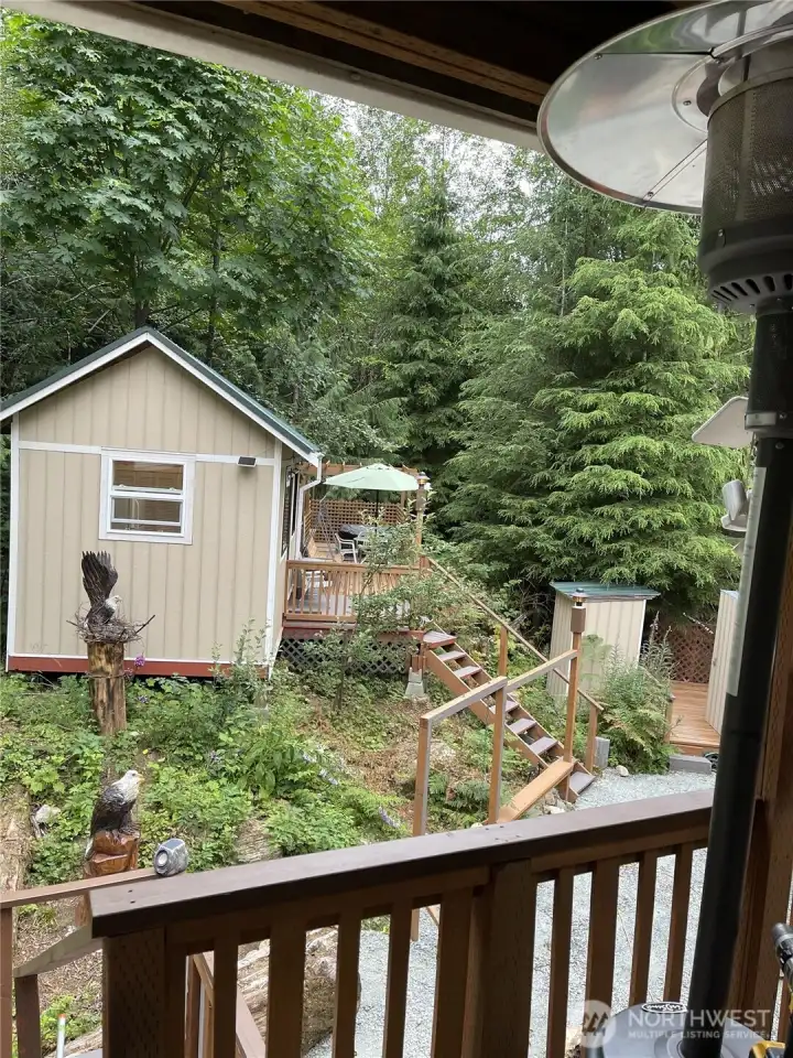 Looking at cabin #2