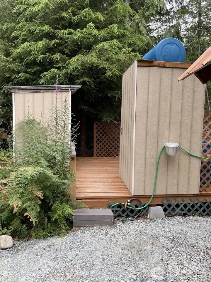 Outdoor shower