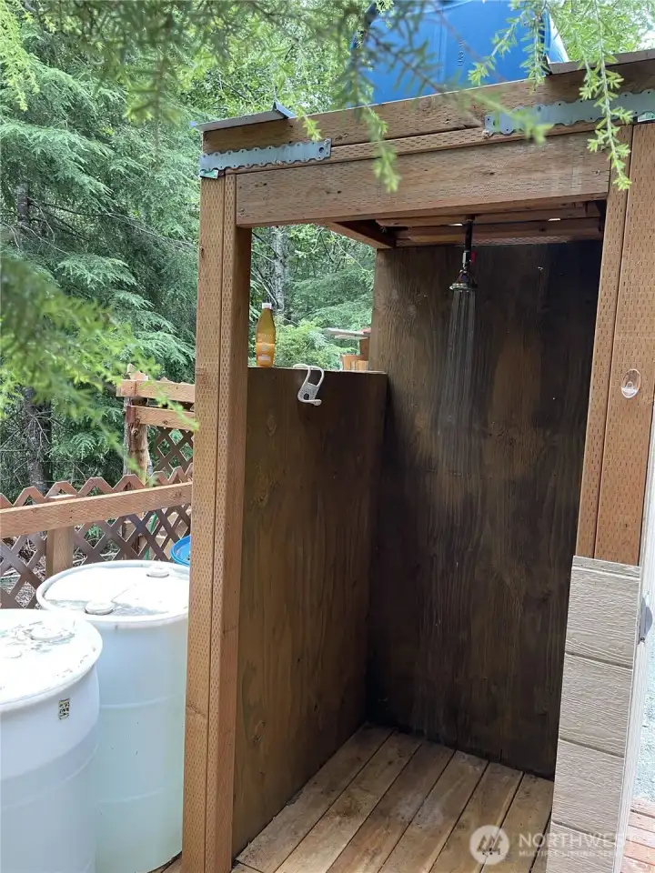 Outdoor shower