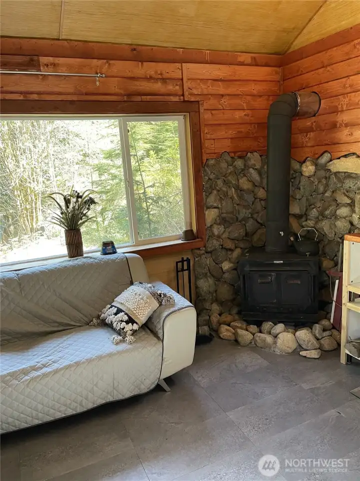 Wood Fireplace