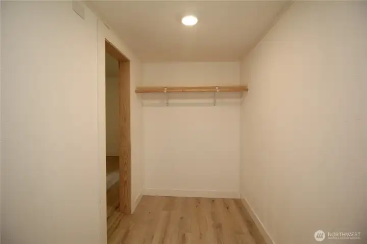 Unit A Walk-in Closet