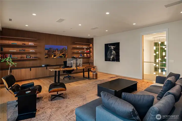 Upstairs Office