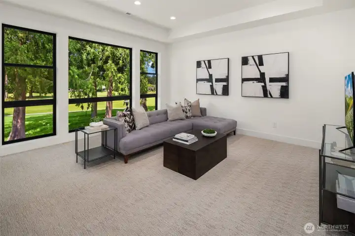 Upstairs bonus room