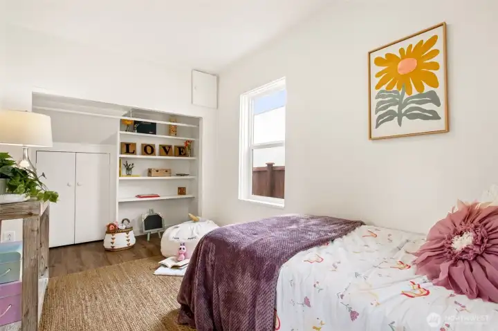Clean lines and new flooring make the space feel refreshed and modern. Clean lines and new flooring make the space feel refreshed and modern.