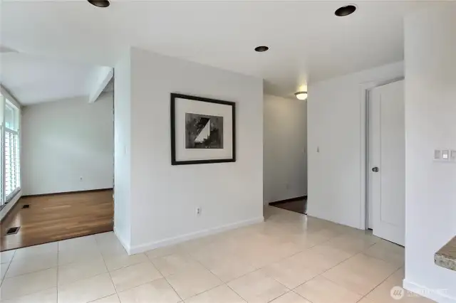 Great flow with the kitchen off of the main living area