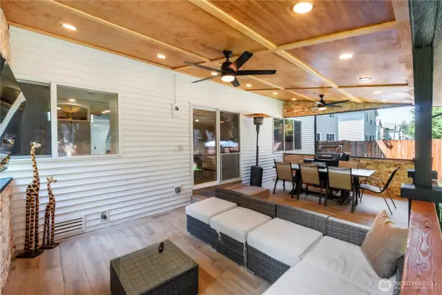 Imagine spending those warm summer evenings outside.