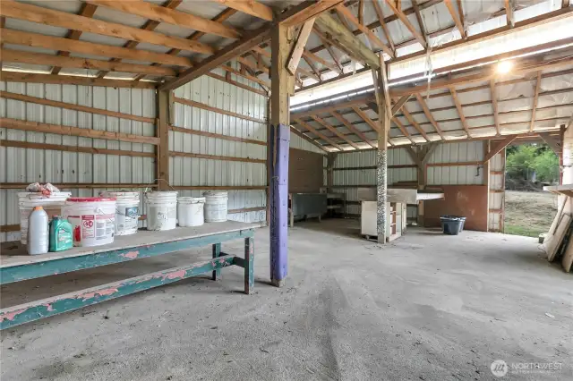 Barn inside