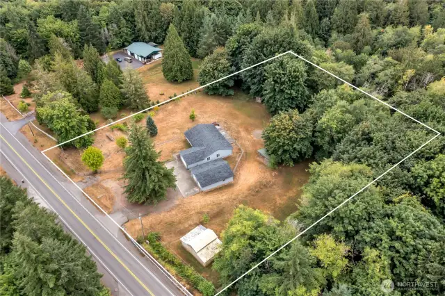 boundary of lot