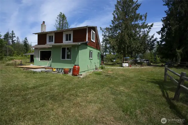 Back of home