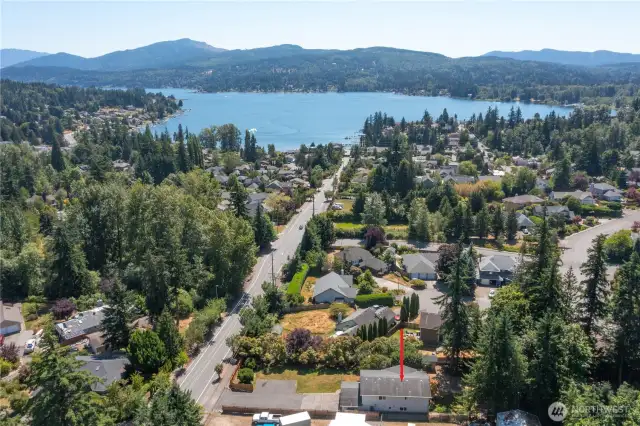 The home is situated on over 1/3 acre lot, and is fenced around the perimeter with the exception of the driveway. Install a gate at the end of the driveway for even more privacy!