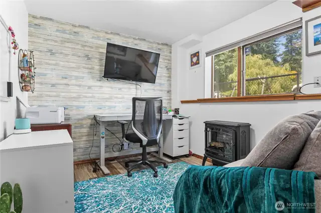 Downstairs 4th bedroom is currently being used as an office