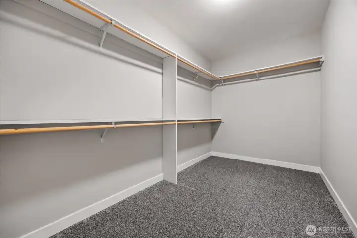 HUGE walk-in closet