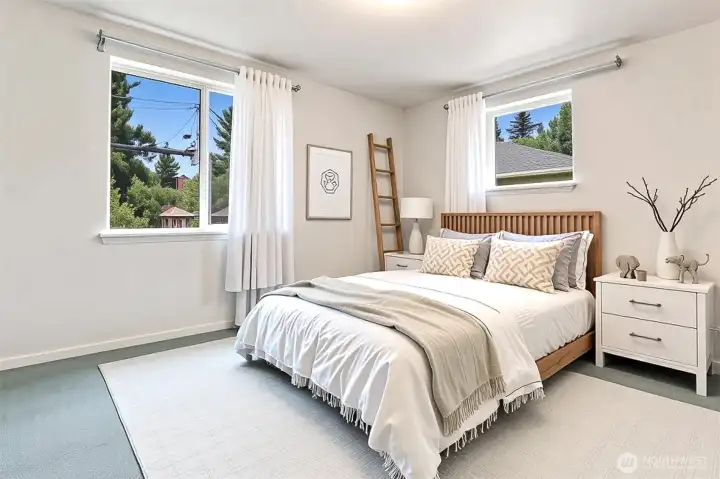 Front Bedroom (Virtually Staged)