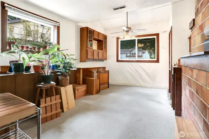 Family room area.