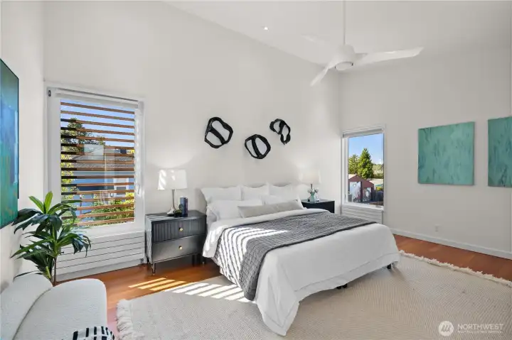 Extra spacious primary suite!