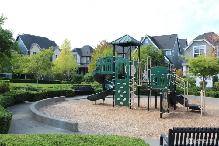 One of many private community parks