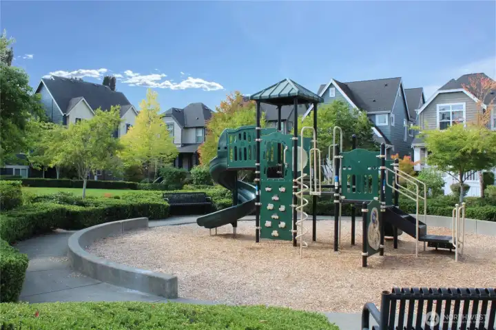 One of many private community parks