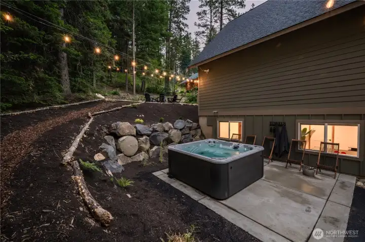 Very Private Spa Area