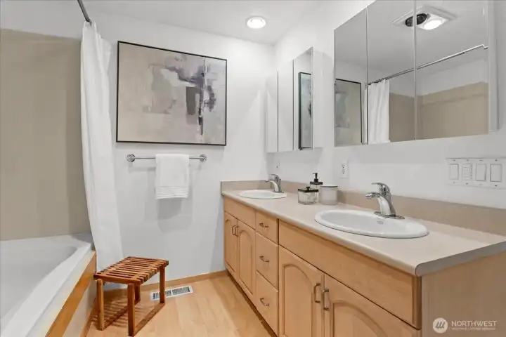 Double Vanity Primary Bath
