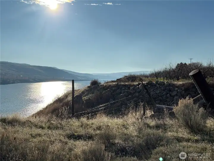 View of the Columbia from Orchard.