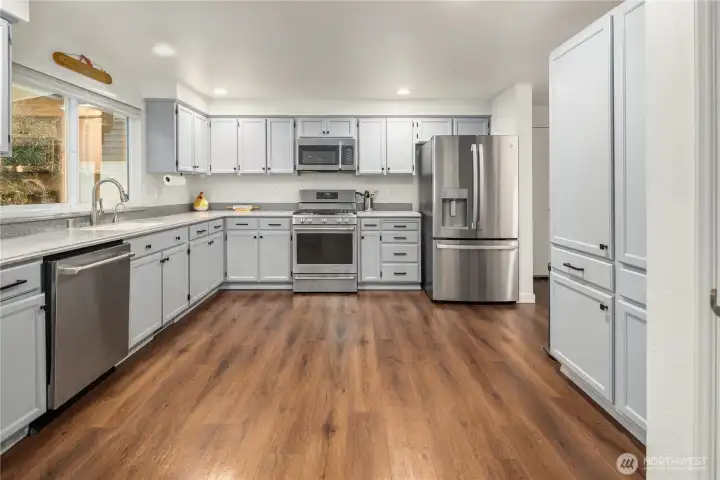 Spacious kitchen