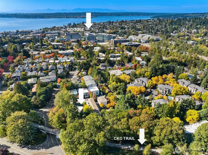 A truly exceptional location with easy access to public transit, the Cross Kirkland Corridor trail, Google and downtown Kirkland!