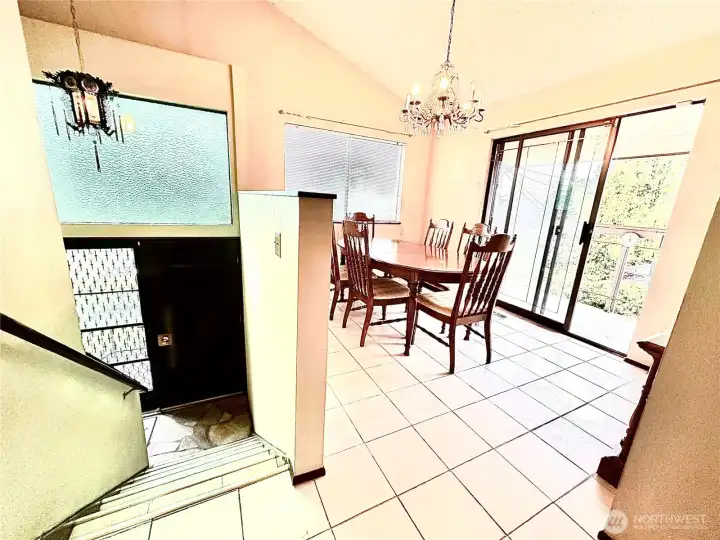 Dining room on main.