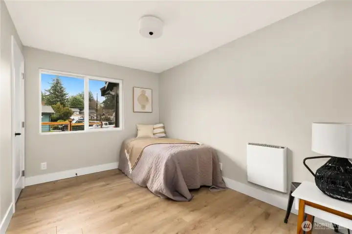 Light filled 2nd bedroom.