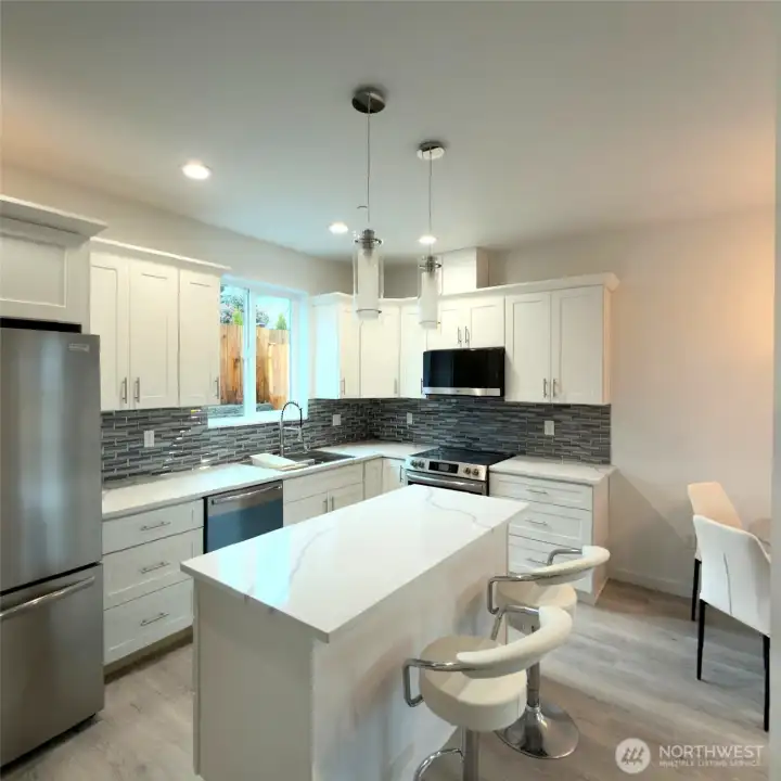 well appointed kitchen