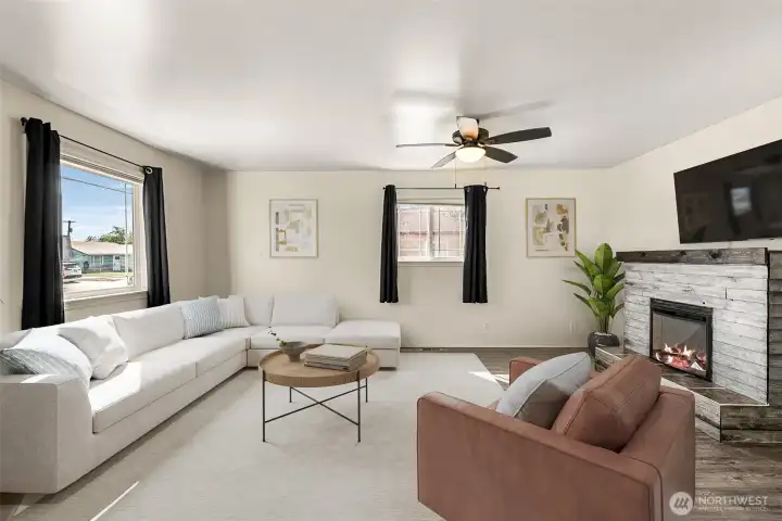 Light and bright.....