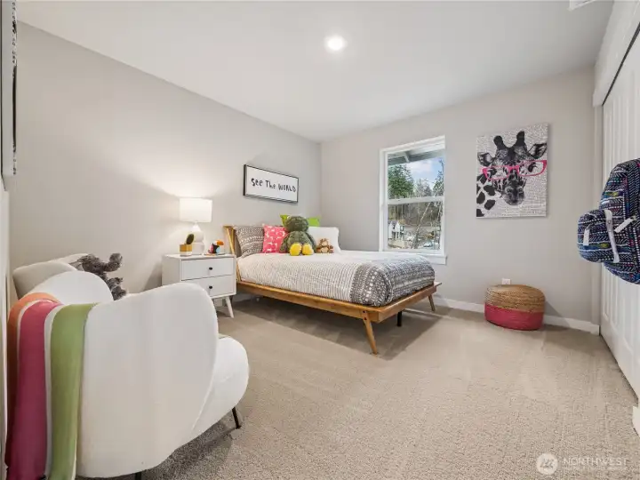 Bedroom 2. Pictures are for representational purposes only. Finishes vary.