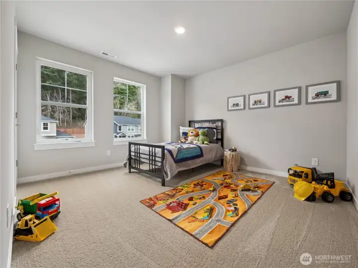 Bedroom 4. Pictures are for representational purposes only. Finishes vary.